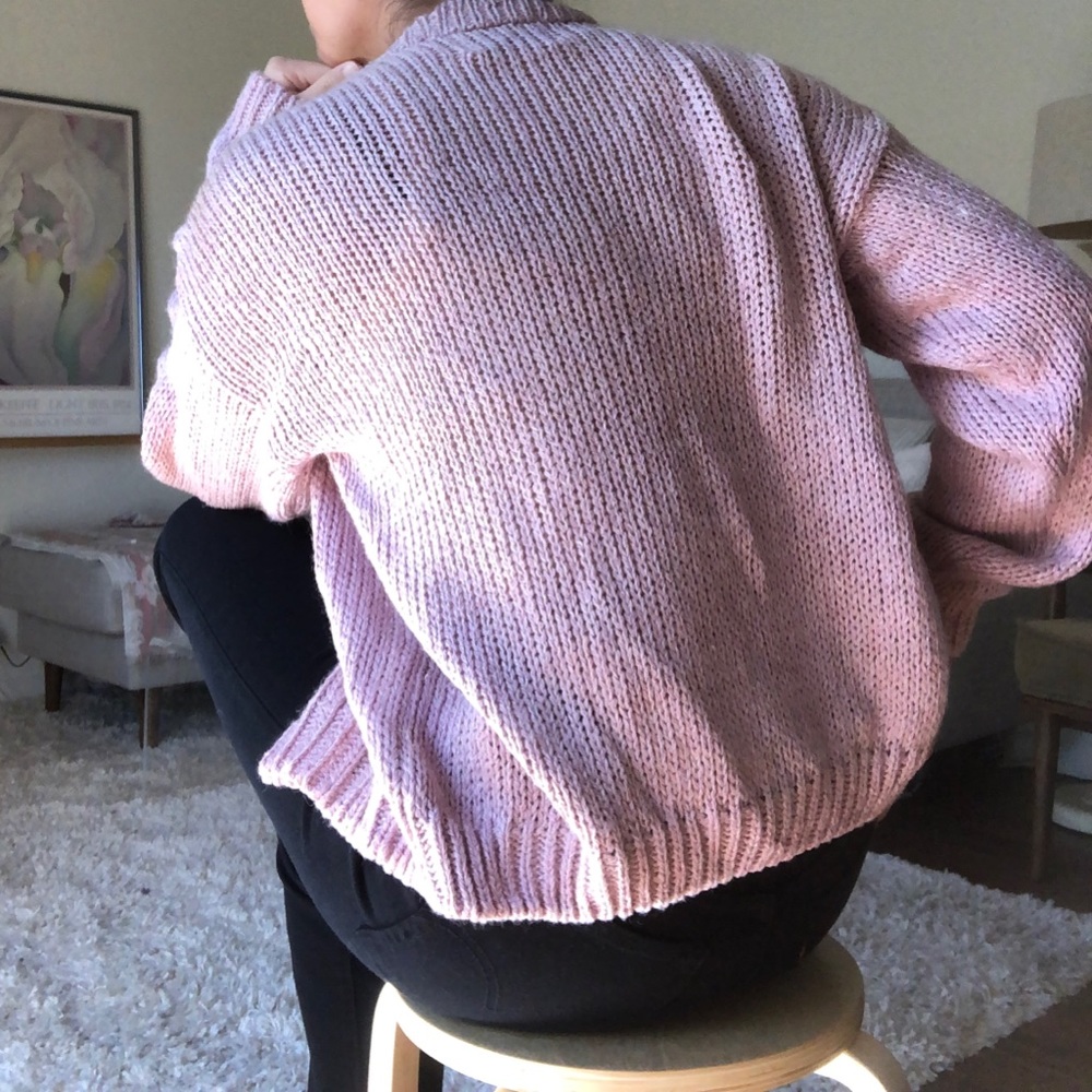 Vintage scalloped floral cardigan - Picture 4 of 9